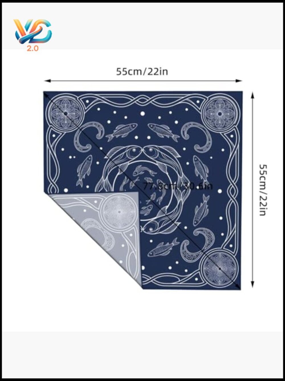 Square Satin Hair Scarf Versatile Chic Fashion Neck Scarf Wrap - Picture 3 of 7